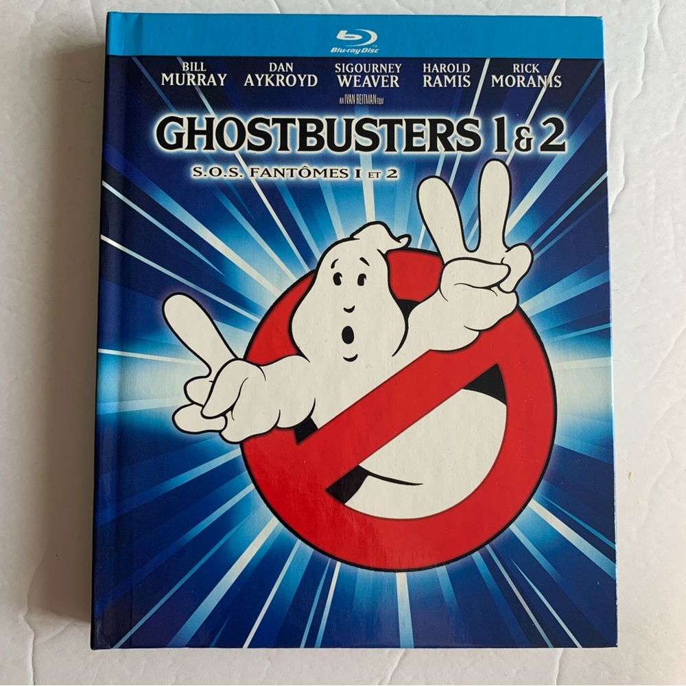 💙 Ghostbusters 1 & 2 Blu-ray Set
